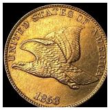 1858 Copper-Nickel Flying Eagle Cent HIGH GRADE