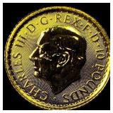2024 Gold 1/10oz Britannia 10 Pounds  UNCIRCULATE