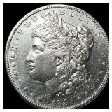 1885-S Silver Morgan Dollar ABOUT UNCIRCULATED