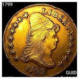 1799 $10 Gold Eagle CHOICE AU