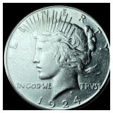 1924-S Silver Peace Dollar UNCIRCULATED
