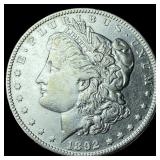 1892-S Silver Morgan Dollar CHOICE AU