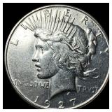 1927-S Silver Peace Dollar CLOSELY UNCIRCULATED