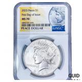 2023 Silver Peace Dollar NGC MS70