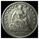 1857 Seated Liberty Half Dime
