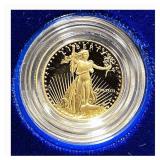 1989 American Eagle 1/10 oz Gold Proof Coin