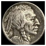 1913-S Buffalo Nickel Type 1 LIGHTLY CIRCULATED