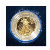 2002 American Eagle 1/10 oz Gold Proof Coin