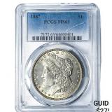 1887 Morgan Silver Dollar PCGS MS63