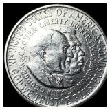 1951 Silver Half Dollar Booker T. Washington/Carve