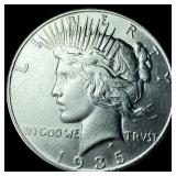 1935 Silver Peace Dollar CHOICE AU