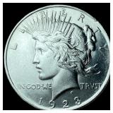 1923 Silver Peace Dollar CHOICE BU