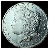 1896-S Silver Morgan Dollar CLOSELY UNCIRCULATED