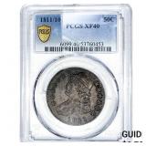 1811/10 Capped Bust Half Dollar PCGS XF40