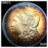 1884-S Morgan Silver Dollar UNCIRCULATED +