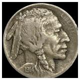 1914 Buffalo Nickel LIGHTLY CIRCULATED
