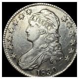 1830 Capped Bust Half Dollar CLOSELY UNCIRCULATED