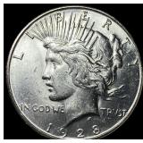 1928 Silver Peace Dollar UNCIRCULATED