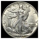 1942-S Silver Half Dollar SUPERB GEM BU