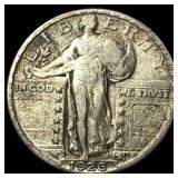 1926 Standing Liberty Silver Quarter NEARLY UNCIRC
