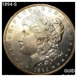 1894-S Morgan Silver Dollar CHOICE BU