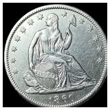 1860-S Silver Half Dollar UNCIRCULATED