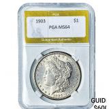1903 Morgan Silver Dollar PGA MS64