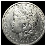 1894-O Silver Morgan Dollar ABOUT UNCIRCULATED