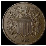 1865 Two-Cent Piece