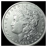 1896-O Silver Morgan Dollar NEARLY UNCIRCULATED