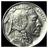 1937-S Nickel Five Cents Buffalo UNCIRCULATED