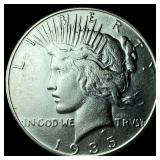 1935 Silver Peace Dollar UNCIRCULATED