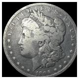 1895-O Silver Morgan Dollar ABOUT UNCIRCULATED