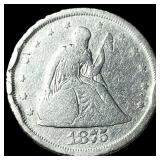 1875-S Seated Liberty Half Dollar NICELY  CIRCULA