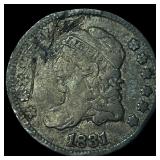 1831 Capped Bust Silver 5 Cents NICELY CIRCULATED