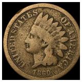 1860 Indian Head Cent LIGHTLY CIRCULATED