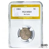 1883 Liberty Victory Nickel PGA MS64 No Cents