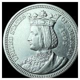 1893 Columbian Exposition Quarter Dollar UNCIRCULA