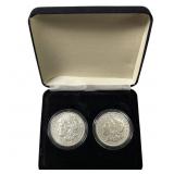 [2 Coins] 1878-1921 Morgan Silver Dollar