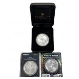 [3 Coins] 2025-2026 Various $1 Silver Coins 1 oz