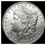 1886 Silver Morgan Dollar CLOSELY UNCIRCULATED