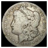 1892-CC Silver Morgan Dollar LIGHTLY CIRCULATED