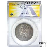 1819/8 Capped Bust Half Dollar ANACS VF35