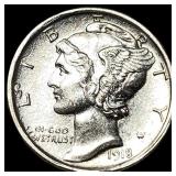 1918 Mercury Dime UNCIRCULATED