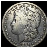 1891-CC Silver Morgan Dollar LIGHTLY CIRCULATED