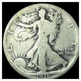 1916 Walking Liberty Half Dollar LIGHTLY CIRCULATE