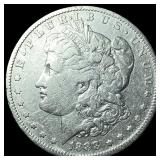 1888-O Silver Morgan Dollar ABOUT UNCIRCULATED