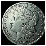 1882-CC Silver Morgan Dollar NEARLY UNCIRCULATED