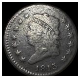 1813 Classic Head Large Cent NICELY CIRCULATED