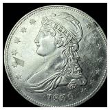 1839 Silver Half Dollar (Capped Bust) CHOICE AU